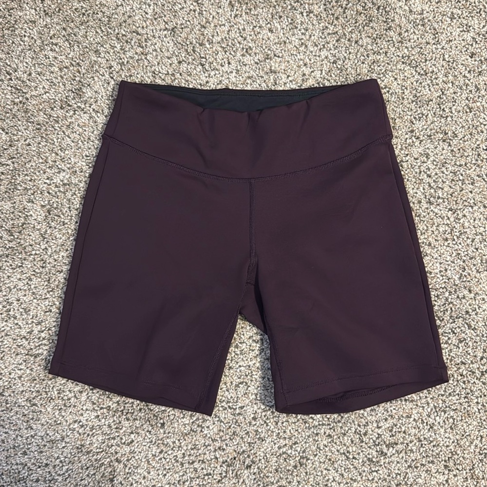 New Balance Purple Biker Shorts